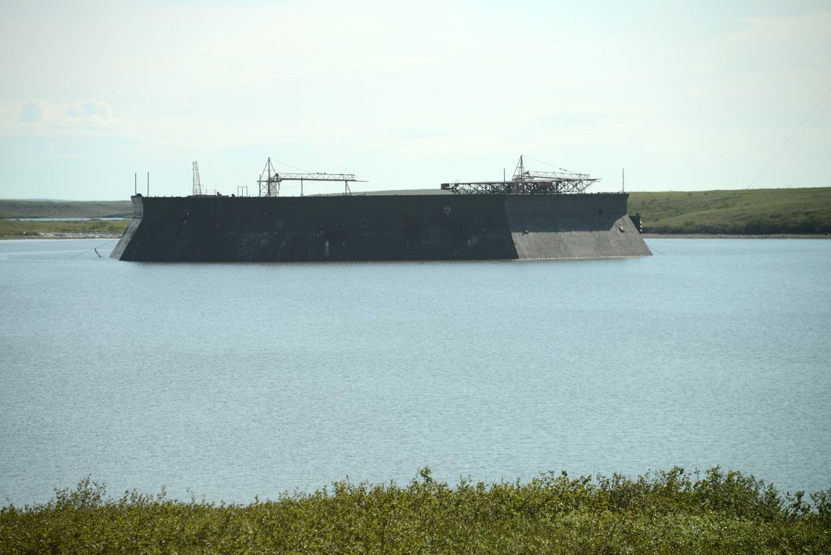 26 Abandoned Oil Drilling Platform Tuktoyaktuk Northwest Territories